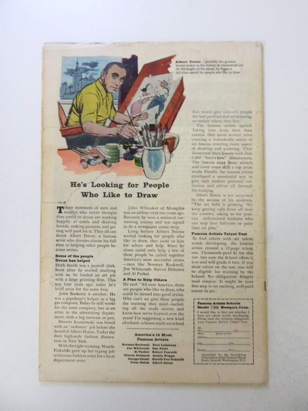 Journey into Mystery #110 (1964) GD+ condition 3 tear back cover