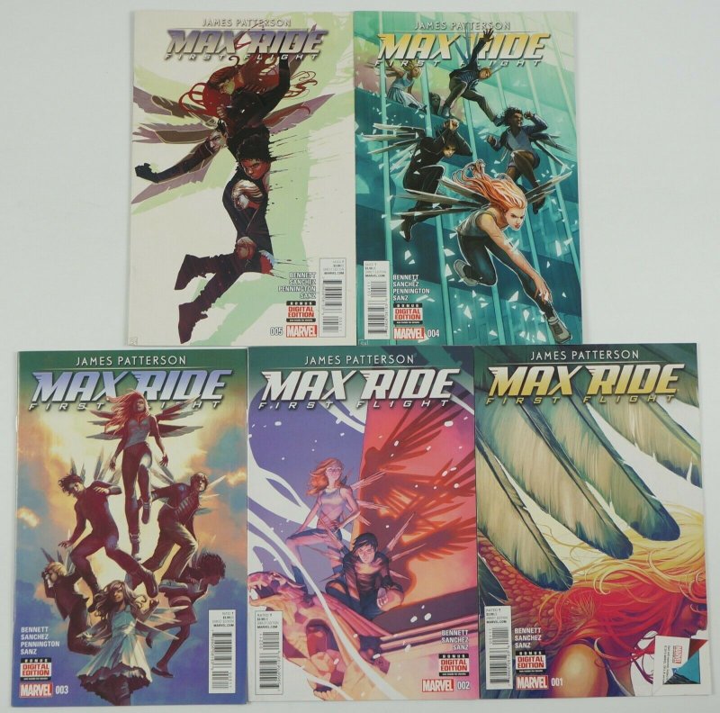James Patterson's Max Ride: First Flight #1-5 VF/NM complete series - marvel set 