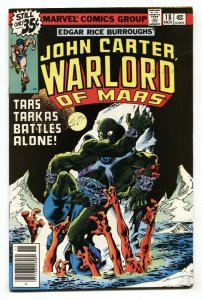 John Carter Warlord of Mars #18 1978 1st FRANK MILLER Marvel art