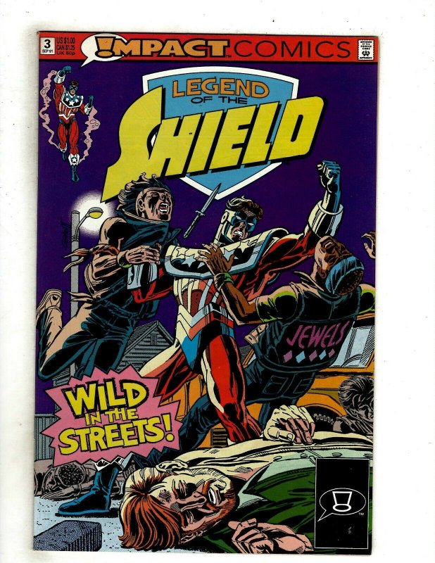 10 Comics Vampirella 7 5 Shield 3 Windraven 1 Tick 9 Chainsaw 2 Danger 4 + J515 