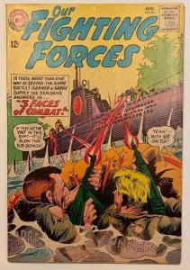 (1965) Our Fighting Forces #86 “THREE FACES OF COMBAT”