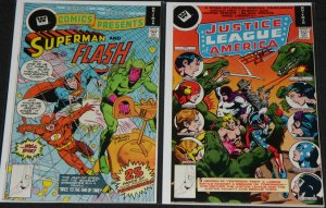 DC WHITMAN VARIANT COVERS 11 Mid Grade Comic Lot FN-VF Batman Superman JLA