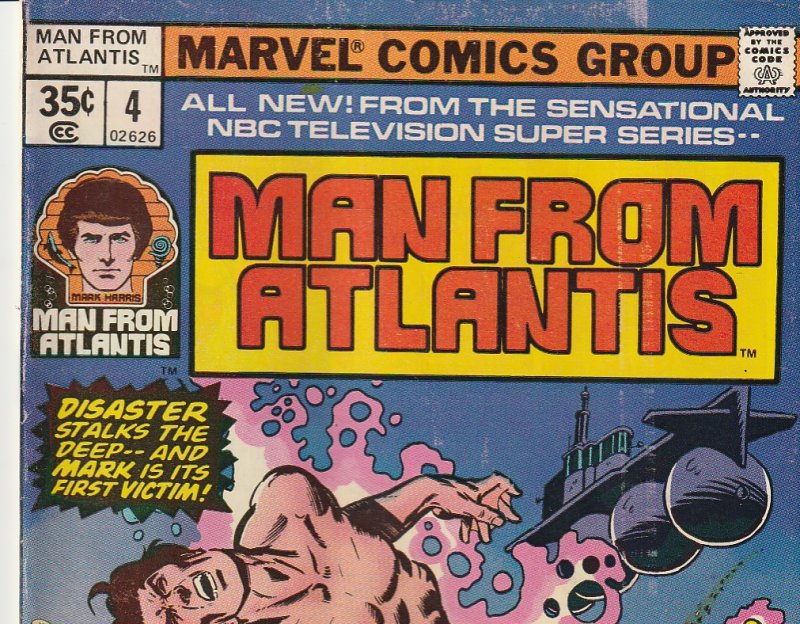 Man From Atlantis # 4  Adaptation of the 70's NBC Sci -Fi Cult Classic