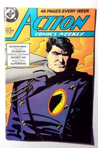 Action Comics Weekly #603 (1988) DC Comics Blackhawk 1st Print Comic Book