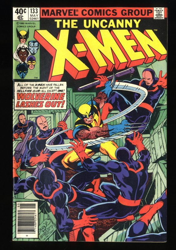 X-Men #133 FN+ 6.5 Hellfire Club 1st Solo Wolverine Cover!