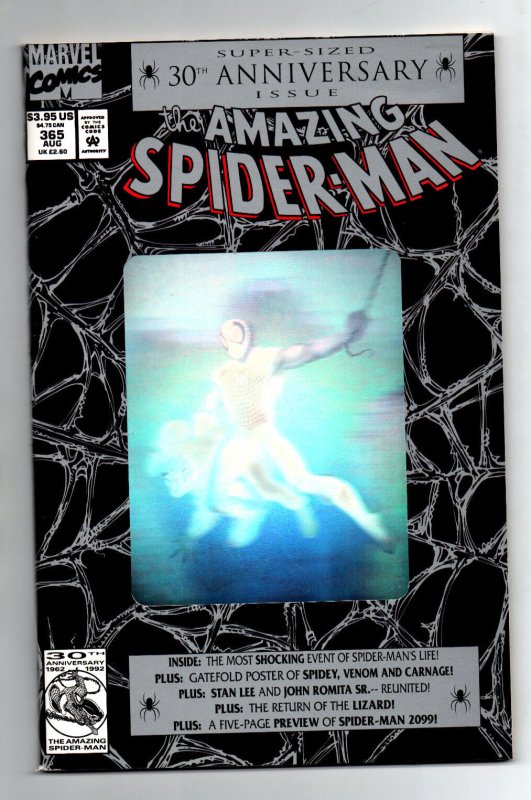 Spider-Man #26 Amazing #365 Spectacular #189  Web #90 - Holo Covers Set - NM