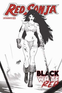 RED SONJA BLACK WHITE RED #2 CVR F 20 COPY INCV NAKAYAMA LIN