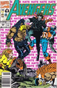 Avengers, The #342 (Newsstand) VG ; Marvel | low grade comic New Warriors Rage H