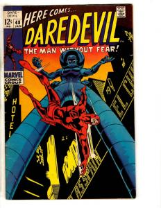 Daredevil # 48 FN Marvel Comic Book Avengers Spider-Man Hulk Iron Man CR45
