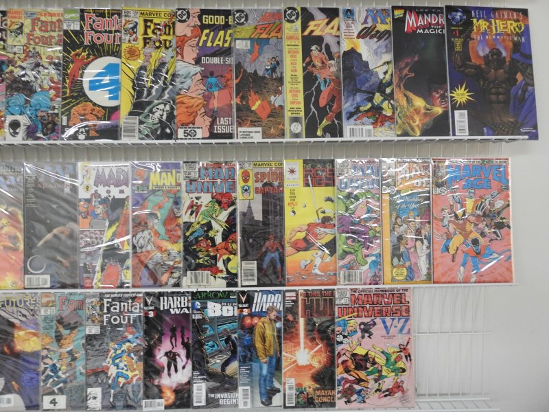 Huge Lot 110+ Comics W/ Fantastic Four, Marvel Universe, Moon Knight+ Avg VF-!!