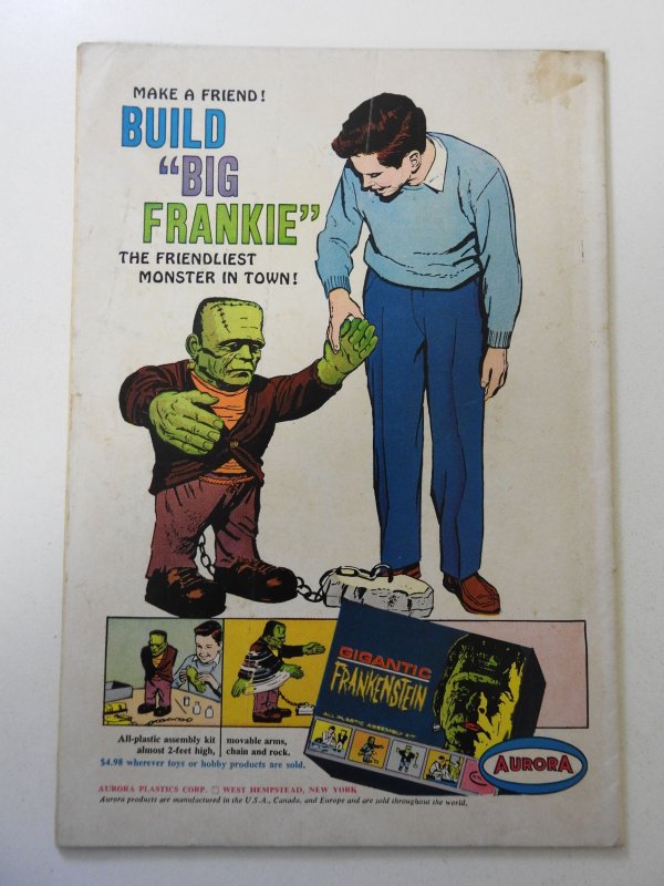 Metal Men #12 (1965) VG- Condition moisture stain