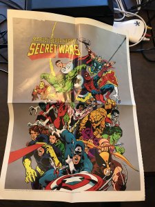 Marvel Super Heroes Secret War Poster from 1984!