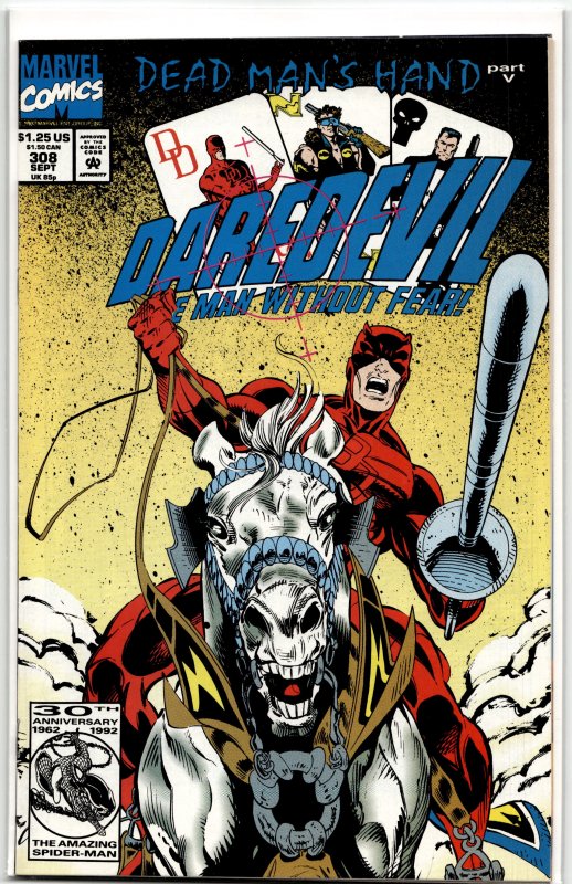 Daredevil #308 (1992) Daredevil
