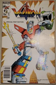 Voltron #1 First Appearance 1984 Modern Comics Newsstand Version (VFNM)