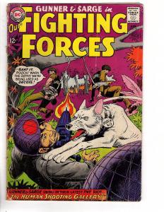 OUR FIGHTING FORCES 91 GOOD(loose cvr,sp sp) Kubert cvr