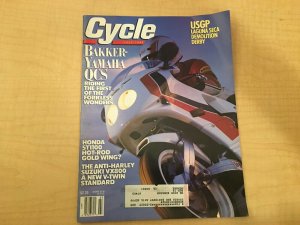 6 Magazines Suzuki 1990  Cycle Bakker-Yamaha Thrills! Softail Accessories+ JKT10