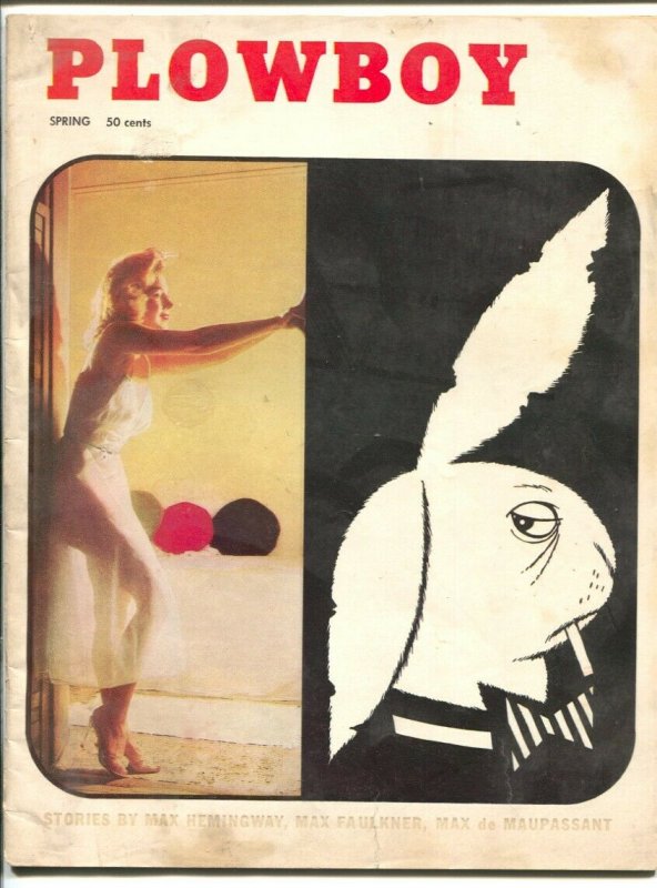 Plowboy #1 Spring 1983-1st Edition-Playboy magazine parody-wacky humor-VG