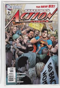 ACTION COMICS (2011 DC) #3 CVR A RAGS MORALES