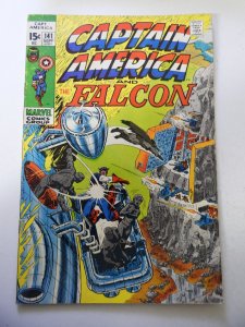 Captain America #141 (1971) VG Condition moisture stains