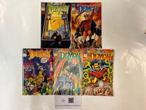 5 The Demon DC Comic Books # 1 2 6 7 8 Wonder Woman Batman Superman 24 JS51