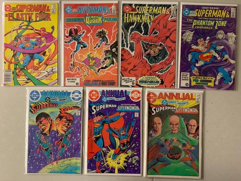 DC Comics Presents lot #50-97 final issue + 3 annuals 39 diff avg 6.0 (1982-86)
