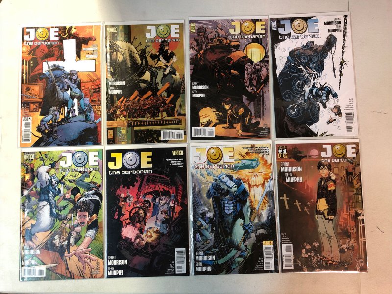 Joe The Barbarian (2010) #1-8 (VF+/NM) Complete Set Sean Murphy art Vertigo