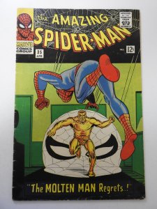 The Amazing Spider-Man #35 (1966) VG+ Condition moisture stain