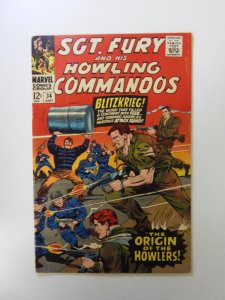 Sgt. Fury #34 (1966) VG+ condition