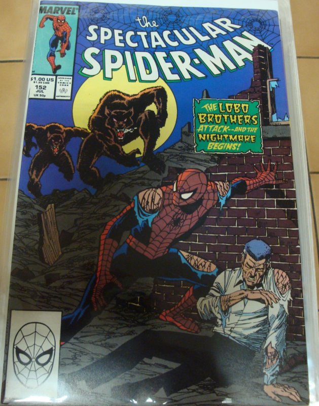 The Spectacular Spider-Man #152 Sal Buscema Cover & Art Tombstone