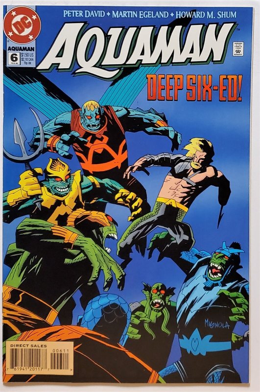 Aquaman (5th Series) #6 (Feb 1995, DC) NM-