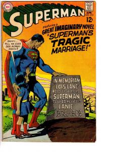 SUPERMAN (1939-1986) 215 VG April 1969