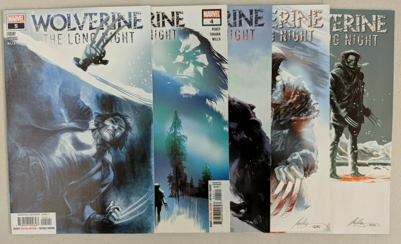 Wolverine The Long Night #1-5 SET (Marvel 2019) 1 2 3 4 5 - (8.5-9.2)