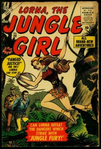 Lorna The Jungle Girl #20 1956- Atlas Silver Age- VG
