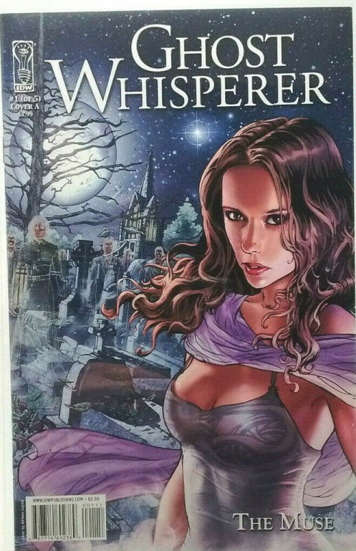 Ghost Whisperer: The Muse #1 ~ CGC 9.6 NM+ ~ Adriano Loyola cover ~ 2008 IDW