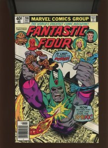 (1979) Fantastic Four #208: BRONZE AGE! KEY! (1ST) CHAMPIONS OF XANDAR (7.5/8.0)