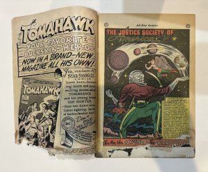 (1950) ALL STAR COMICS #55 Rare Golden Age JSA! Art Peddy sci-if cover!