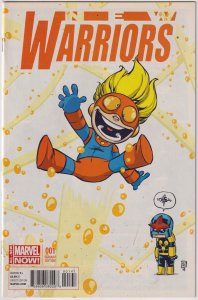 New Warriors #1 Young Cover (2014) New Warriors [Key Issue]