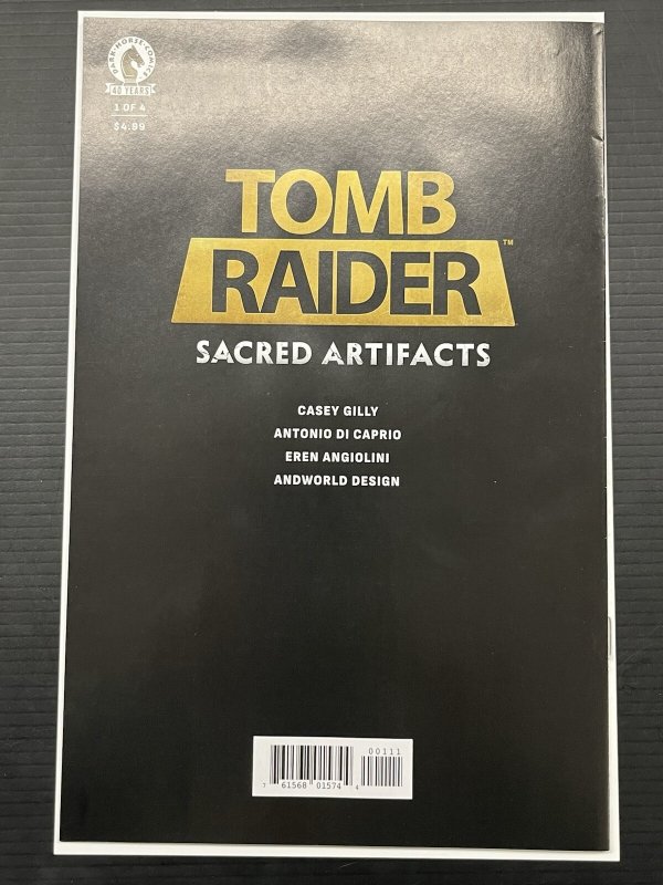 Tomb Raider Sacred Artifacts #1 Clarke Virgin THANK YOU Var 2026 VF/NM PROSHIPS
