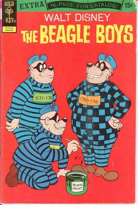 BEAGLE BOYS (1964-1979 GK) 15 VG-F  1972 COMICS BOOK