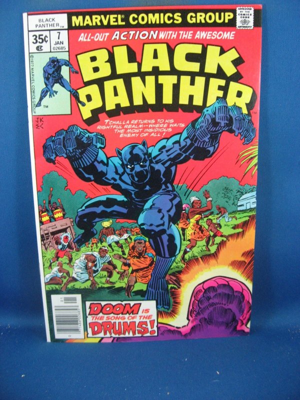BLACK PANTHER 7 VF NM  1978 MARVEL