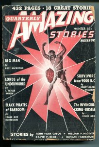 Amazing Stories Quarterly Pulp Winter 1941-BURROUGHS-JOHN CARTER-good