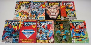 Superman: Reign of the Supermen set of (29) VF/NM superboy action comics 689