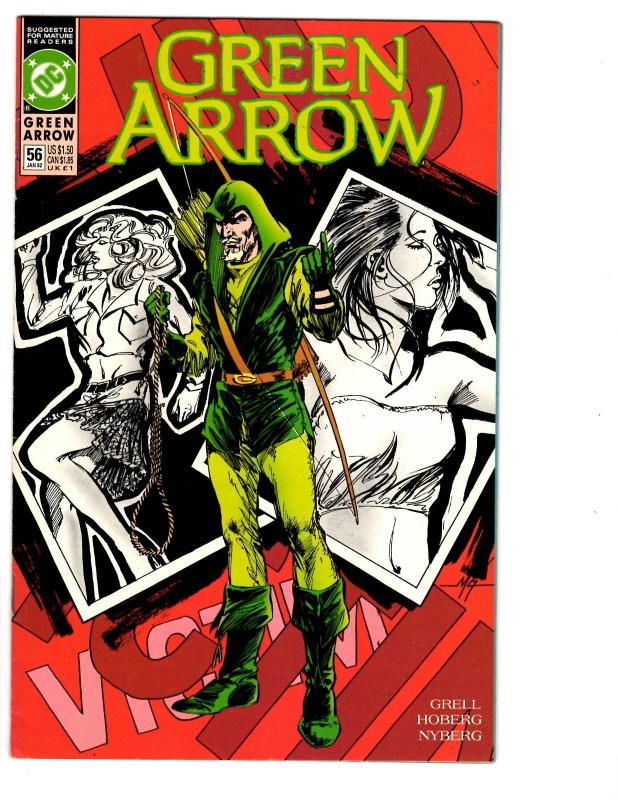 9 Green Arrow DC Comic Books # 52 53 55 56 57 58 60 61 62 Black Canary BH27