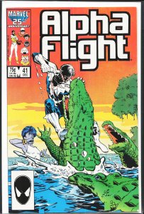 Alpha Flight #41 (1986) Alpha Flight [Key Issue]