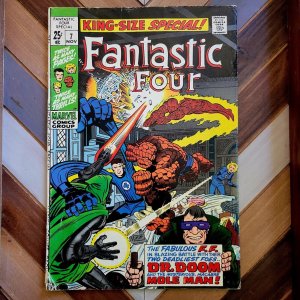 Fantastic Four Annual #7 VG (Marvel 1969) Mole Man appears, origin of Dr. Doom 