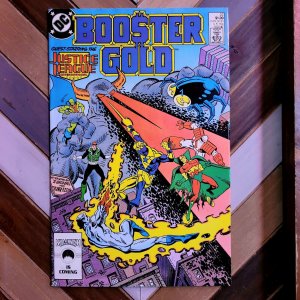 BOOSTER GOLD #22 FN/VF (DC 1987) feat Justice League International