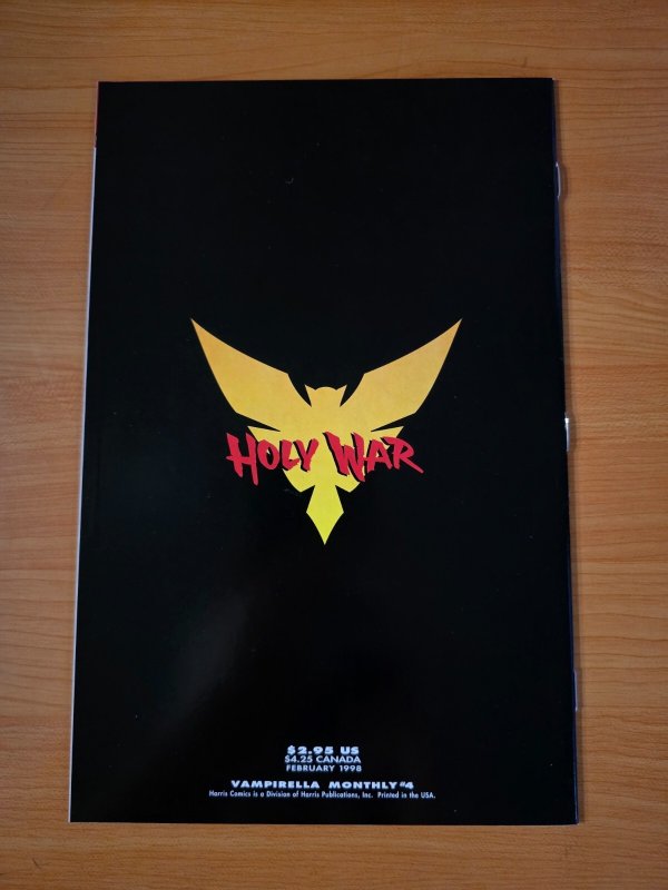 Vampirella Monthly #4 Cover A ~ NEAR MINT NM ~ 1998 Harris Comics