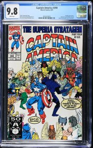 Captain America #390 (8/91) Graded CGC 9.8