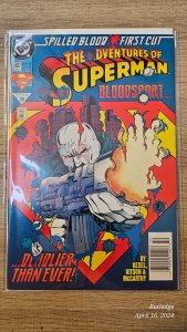 Adventures of Superman #507 Newsstand Edition (1993)