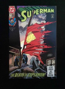 Superman #75REP.4TH (2ND SERIES) DC Comics 1993 VF+  VARIANT COVER